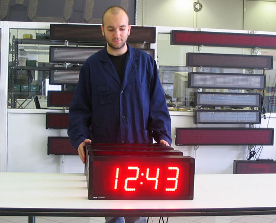 Cronometro / Orologio LED (Timer) per uso interno