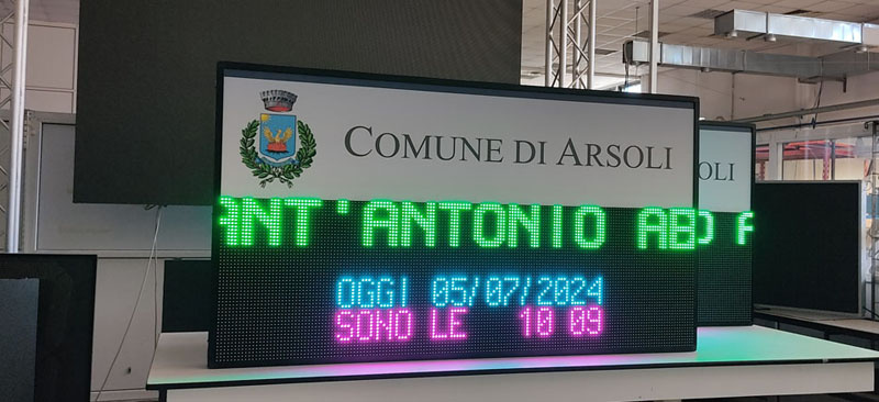 Display informativi per Comuni